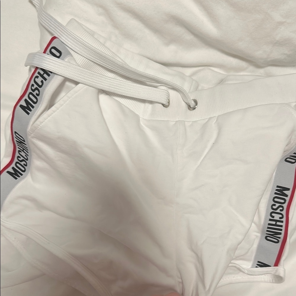 Never worn Moschino White Shorts